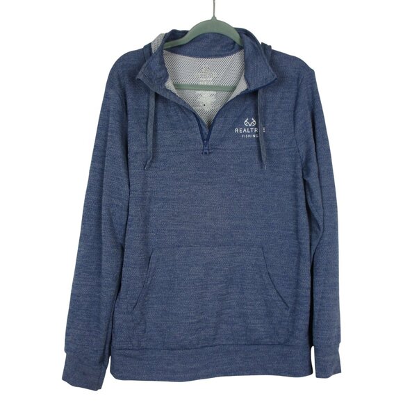 Realtree Fishing Men's Logo Performance Hoodie Size S Set of 2 Outdoor - Picture 5 of 9